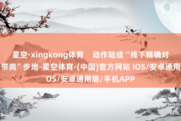 星空·xingkong体育 动作陆续“线下精确对接+线上直播带岗”步地-星空体育·(中国)官方网站 IOS/安卓通用版/手机APP