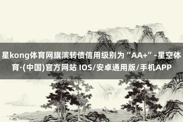 星kong体育网旗滨转债信用级别为“AA+”-星空体育·(中国)官方网站 IOS/安卓通用版/手机APP
